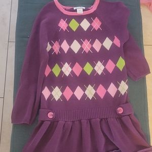 Girls sweater dress